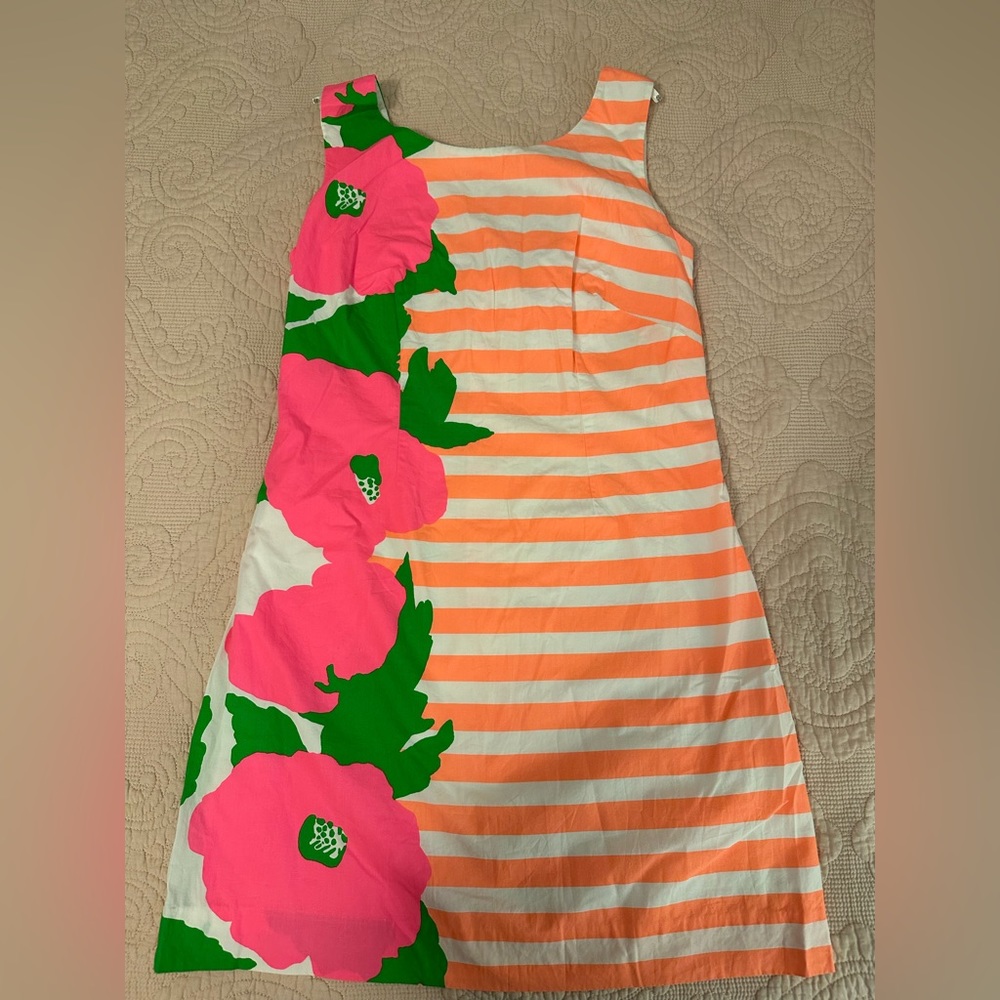 EUC Lilly Pulitzer Delia shift dress size 4